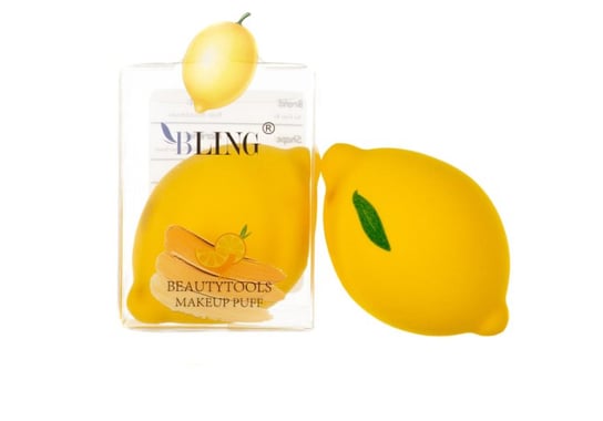 Профессиональный спонж для макияжа, Beauty Blender - Лимон Bling