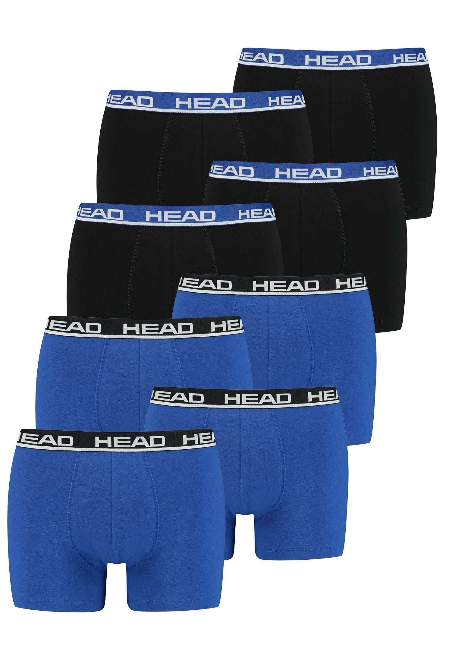 Боксеры HEAD Boxershorts Head Basic Boxer 8P, цвет Black Blue/Blue Black armada black blue