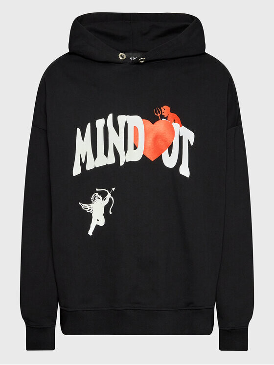 

Толстовка оверсайз Mindout, черный