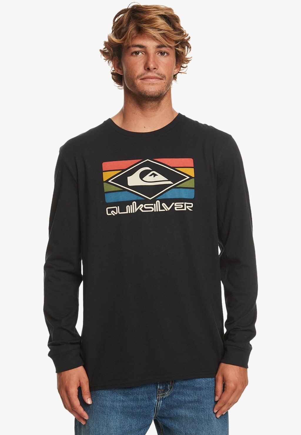 

Топ с длинными рукавами RAINBOW Quiksilver, черный