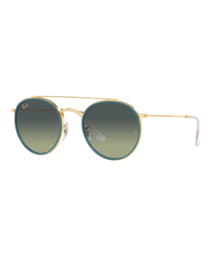 

Винтажные солнцезащитные очки с двойной перемычкой Ray-Ban, желтый