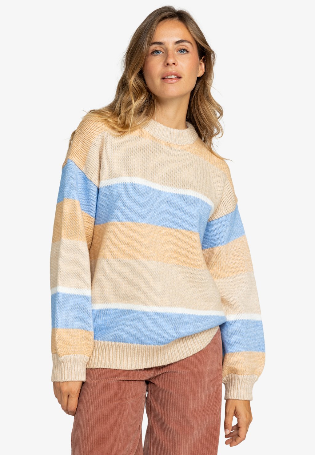Вязаный свитер LOVE AGAIN Roxy, цвет teh вязаный свитер love again roxy цвет teh