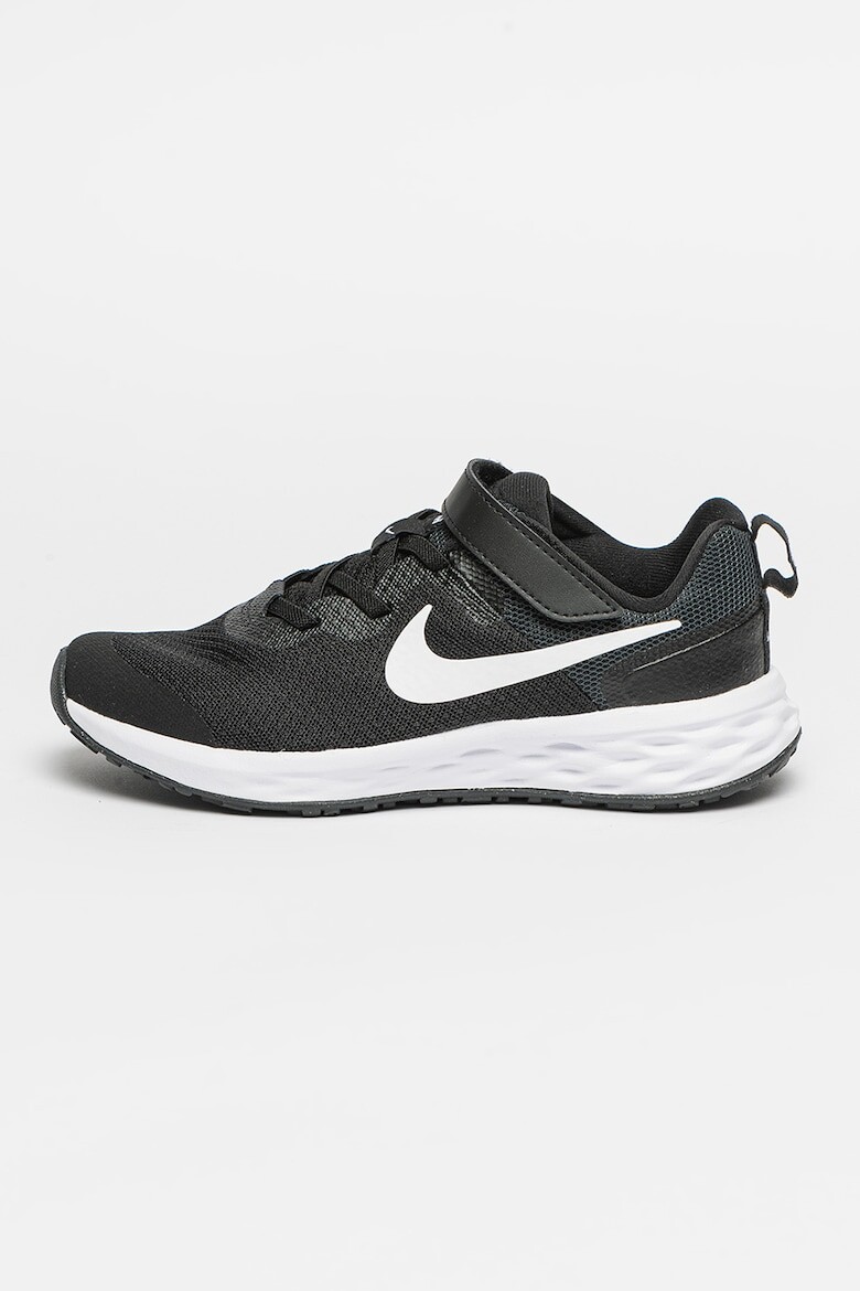 

Спортивные кроссовки Revolution 6 с сеткой и липучкой Nike, черный
