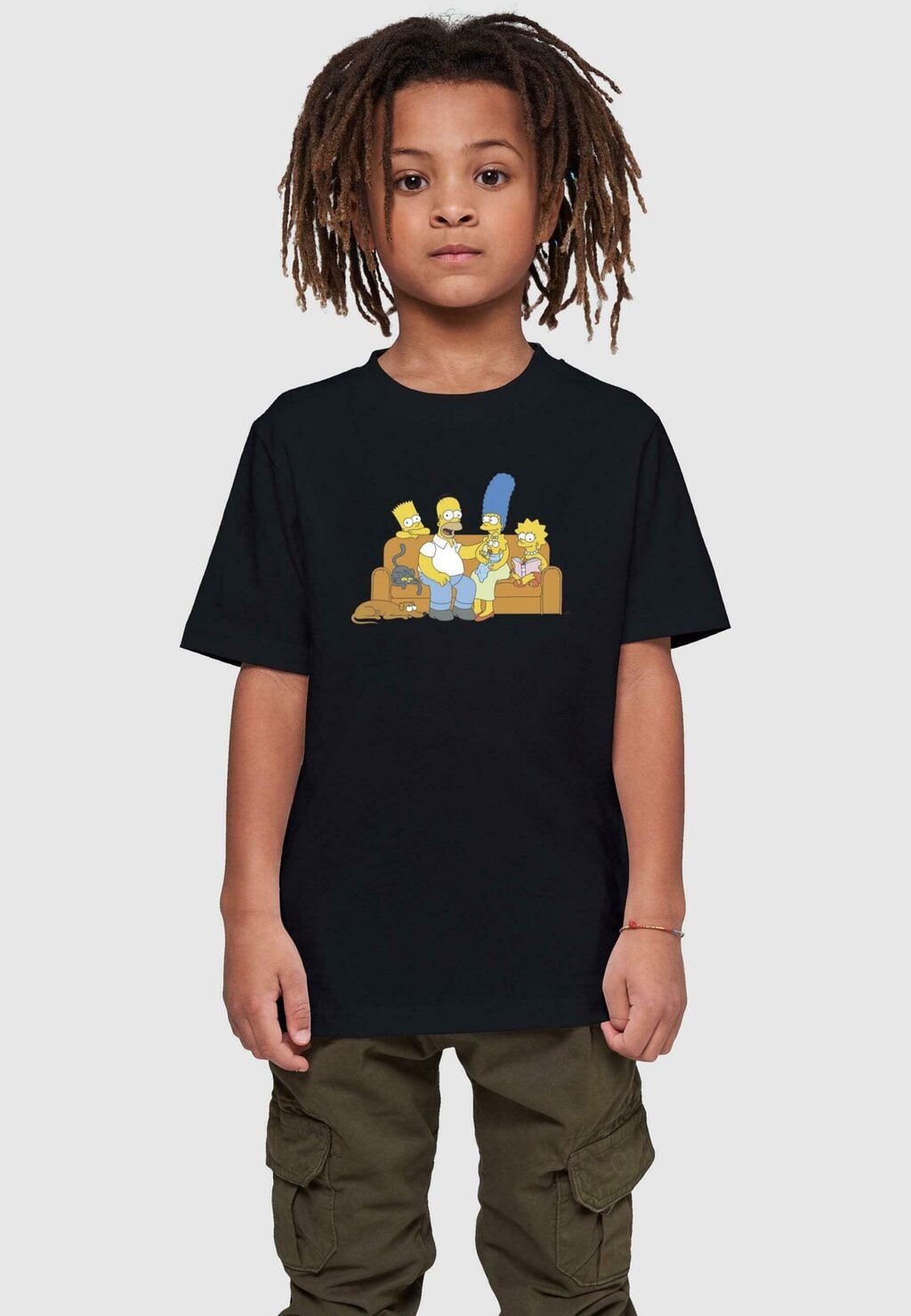 

Футболка с принтом SIMPSONS FAMILY ABSOLUTE CULT, цвет black