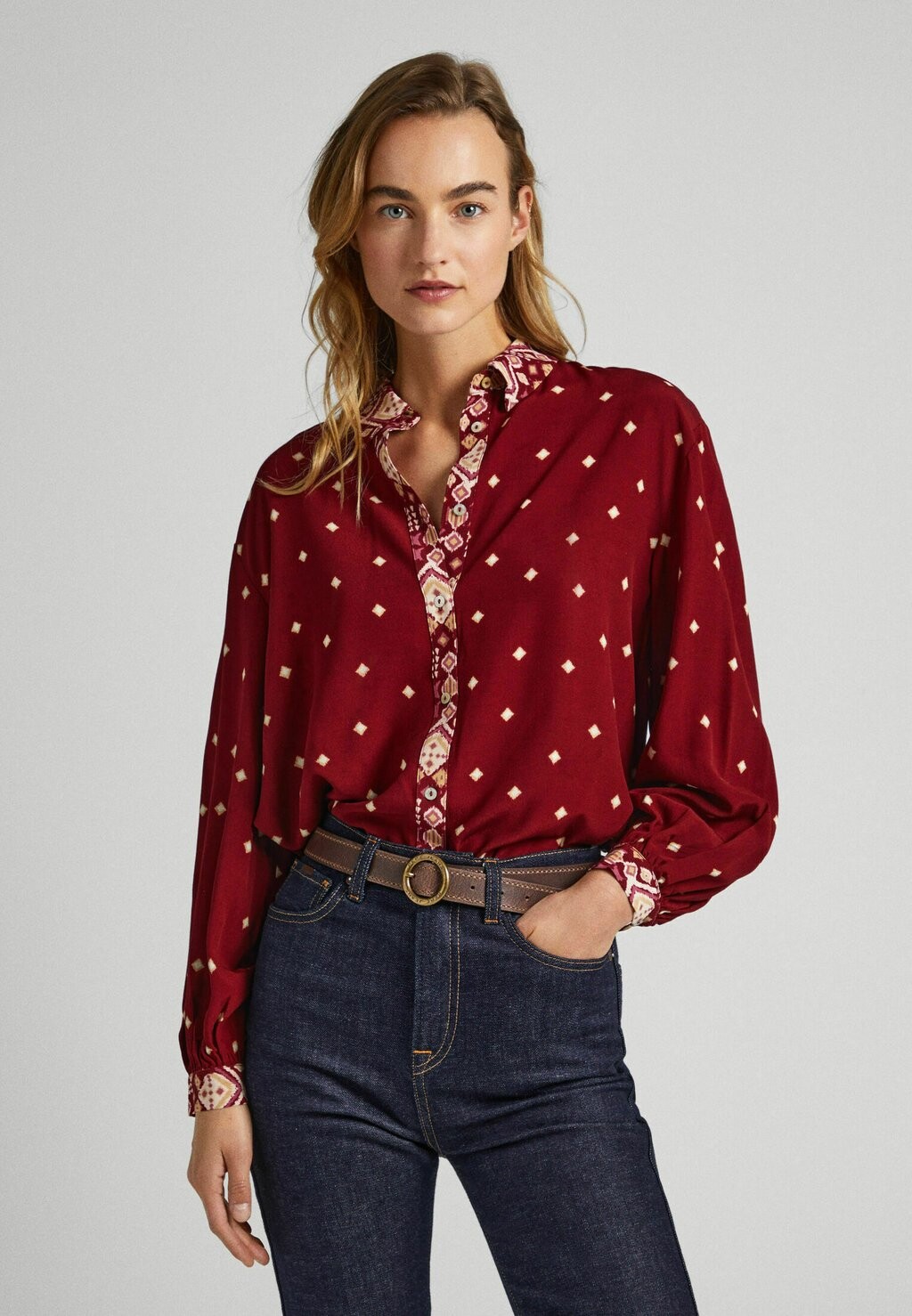 

Рубашка Pepe Jeans, красный