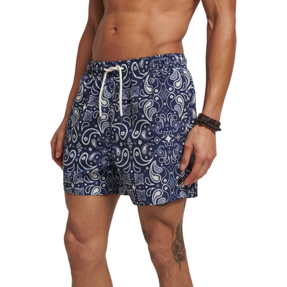 

Шорты для плавания Superdry Studios Swim, синий