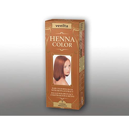 Краска для волос Henna Color 7 Медь 75мл, Venita