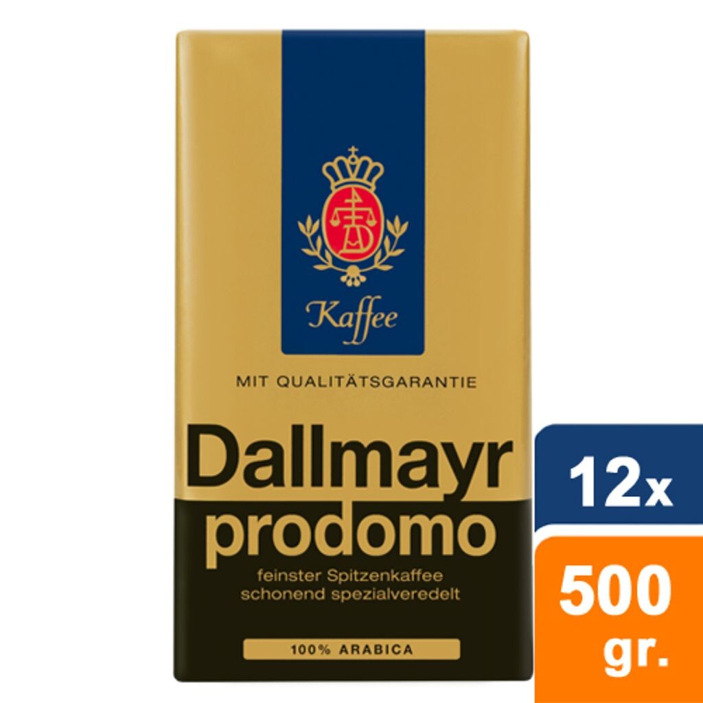 

Dallmayr - Кофе Prodomo натуральный мягкий фильтрованный - 12x 500г