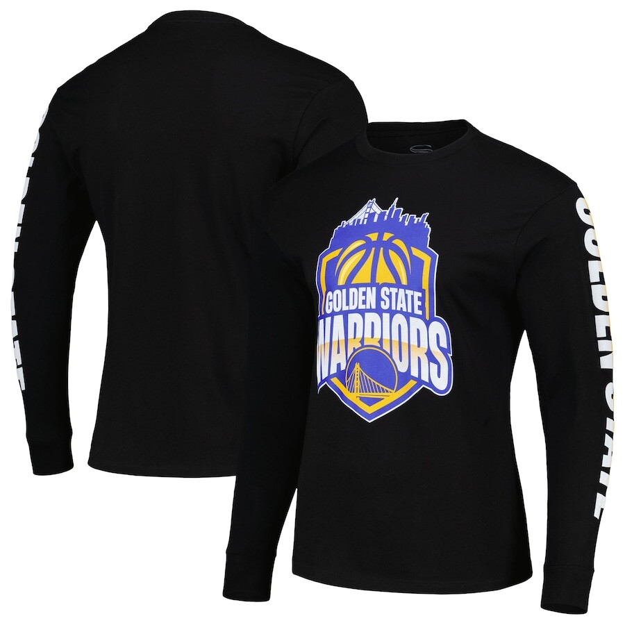 

Футболка с длинным рукавом Stadium Essentials Golden State Warriors, черный