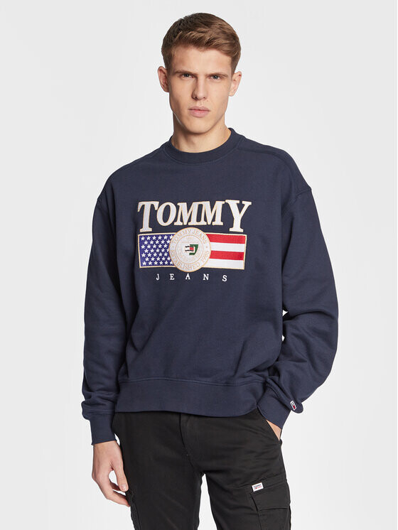 

Толстовка обычного кроя Tommy Jeans, синий
