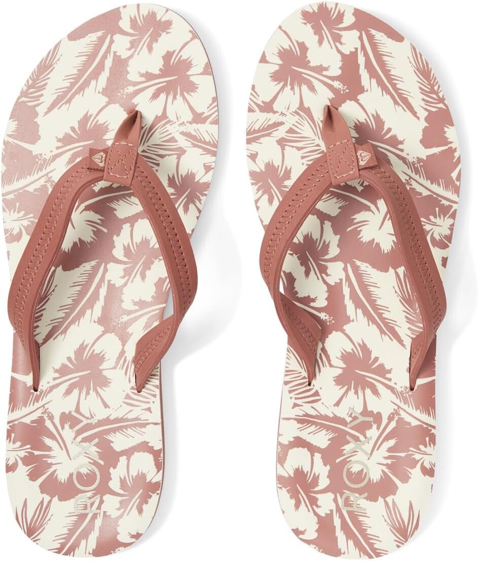 

Шлепанцы Vista Loreto Roxy, цвет White/Chocolate