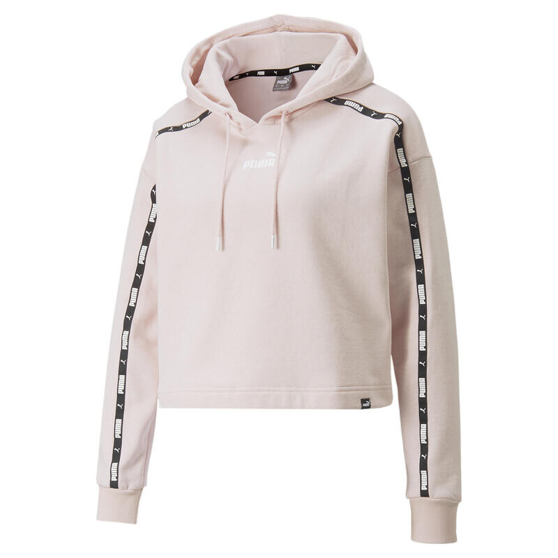 

Укороченная женская худи PUMA Power светло-розовая