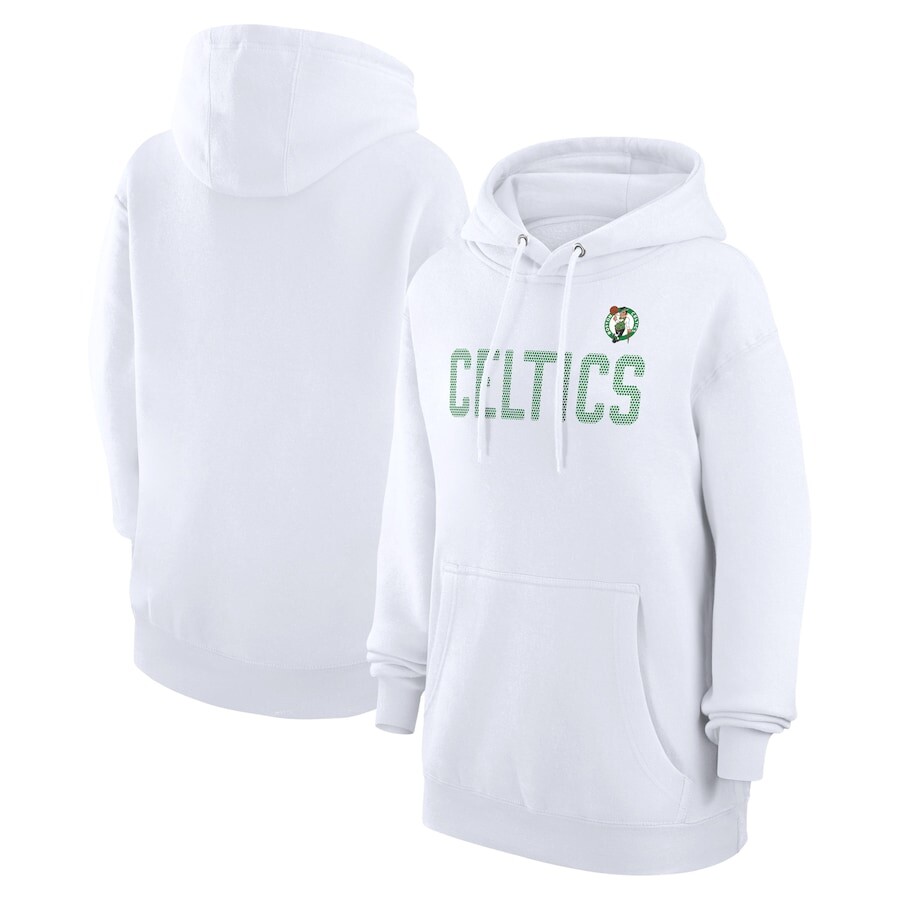 

Пуловер с капюшоном G-III 4Her by Carl Banks Boston Celtics, белый