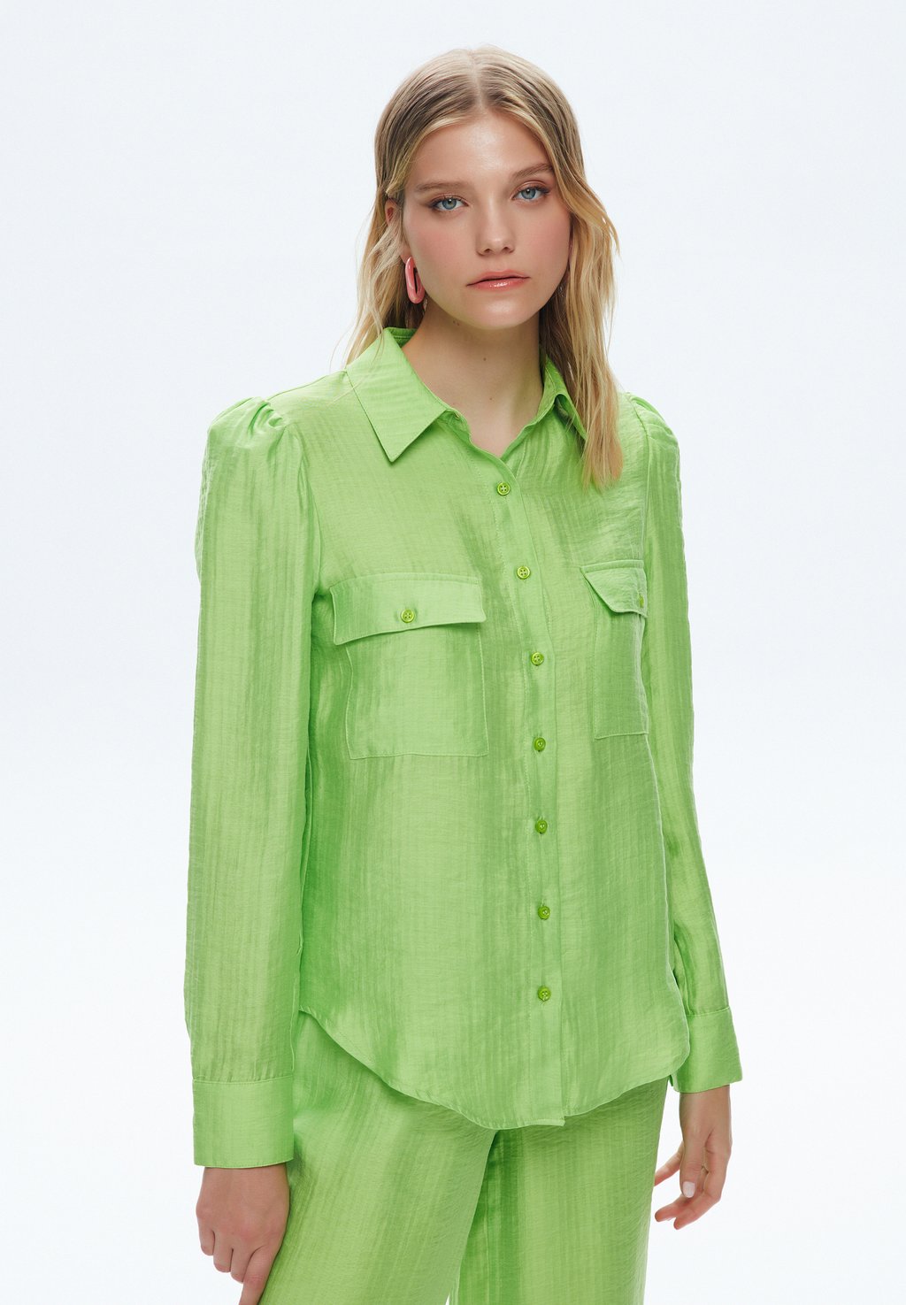 Рубашка adL, зеленый