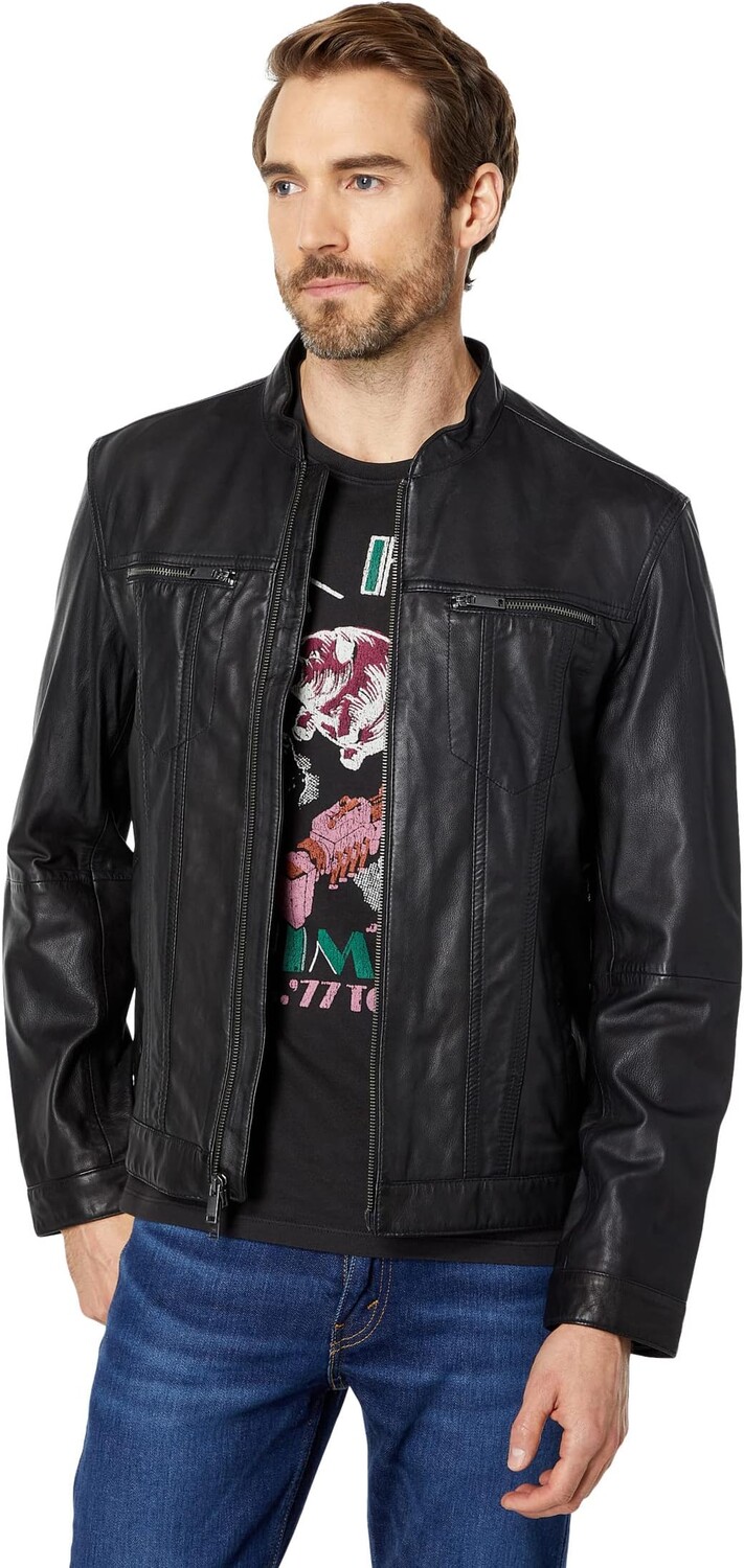 

Куртка Band Collar Jacket L858T1B John Varvatos, черный