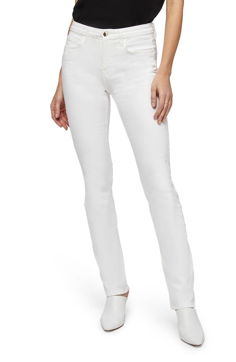 

Узкие прямые джинсы JEN7 BY 7 FOR ALL MANKIND, белый