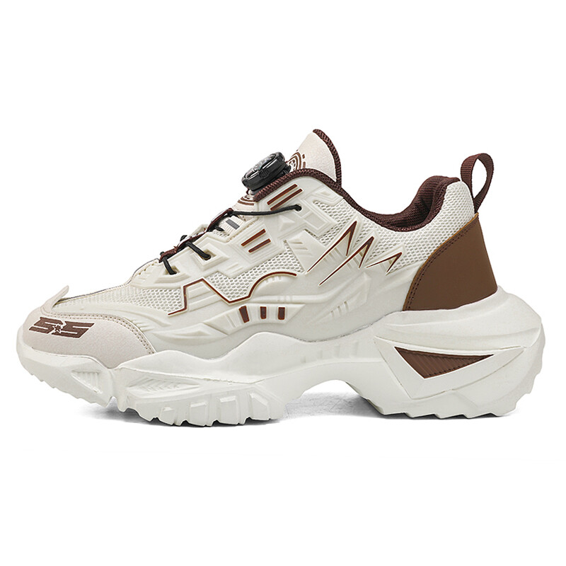 

Кроссовки HACKBUTEER Chunky Sneakers Men Low-top, коричневый