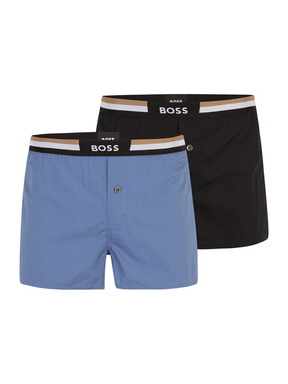 

Пижамные штаны BOSS Orange, голубовато-черный