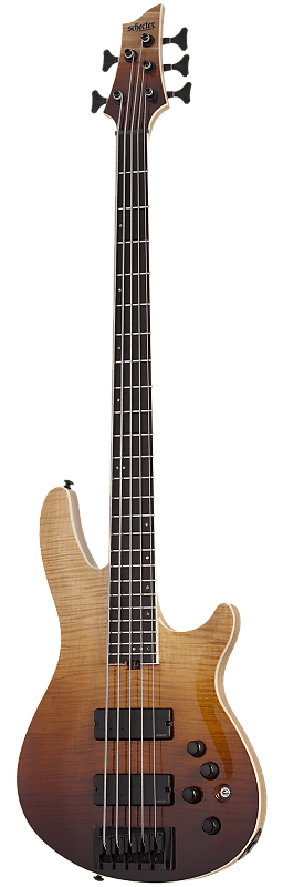 Басс гитара Schecter SLS Elite-5 Antique Fade Burst