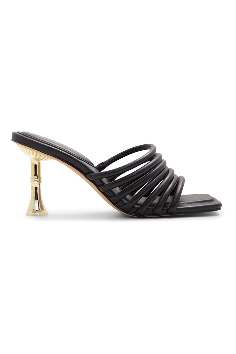 

Тапочки Harpa на высоком каблуке с квадратным носком Aldo, черный