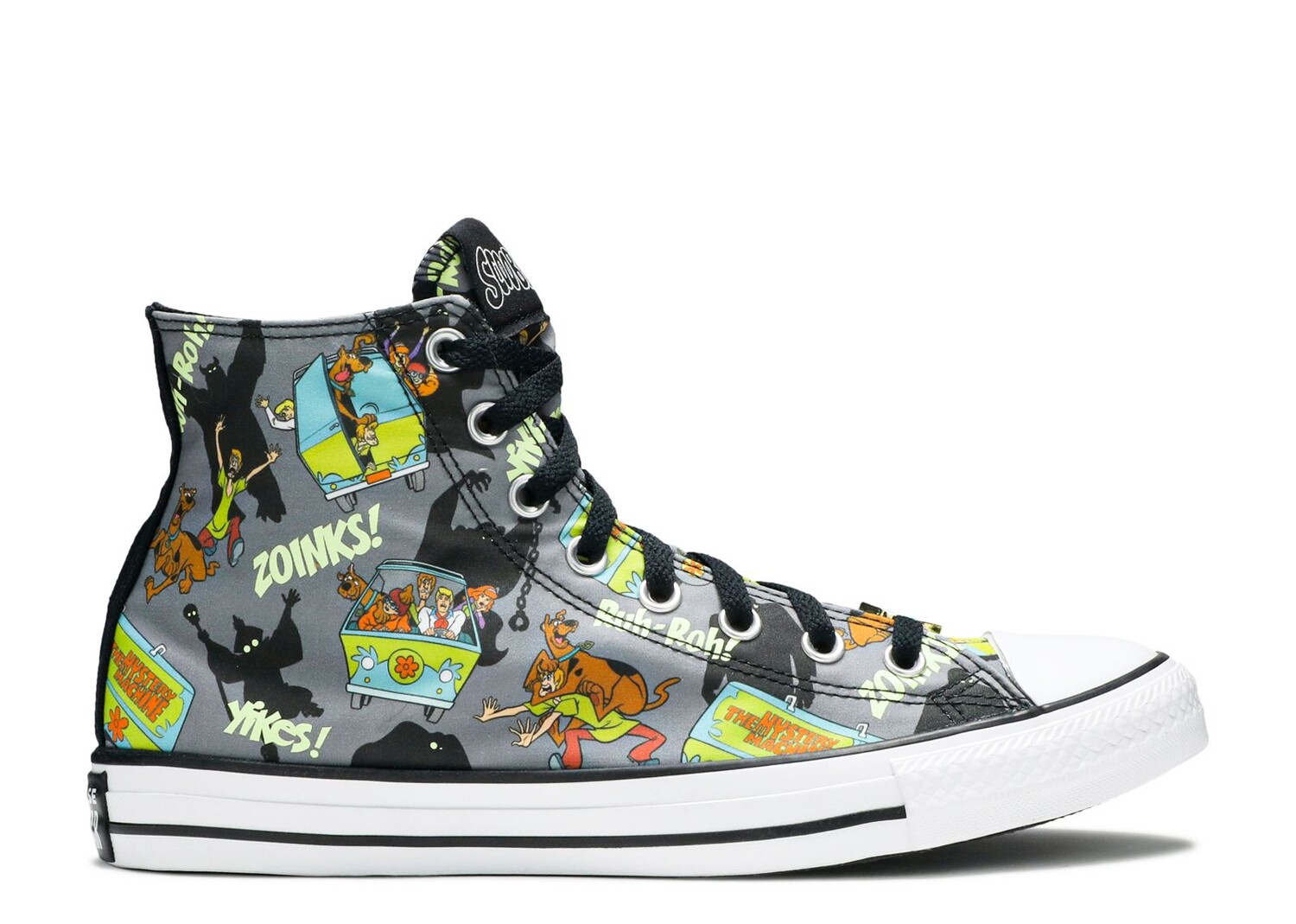 цена Кроссовки Converse Scooby-Doo X Chuck Taylor All Star High 'Chased By Ghosts', черный