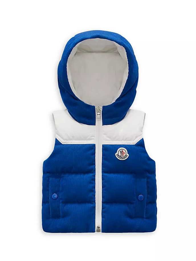 

Жилет Вассо для малышей и маленьких мальчиков Moncler, синий