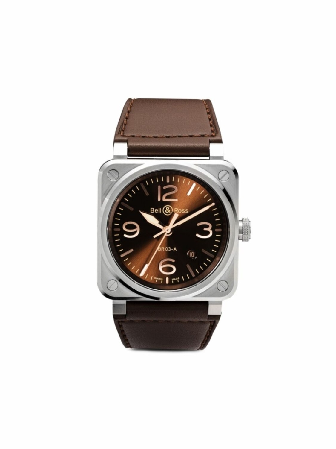 

Bell & Ross наручные часы BR 03 Golden Heritage 41 мм, коричневый