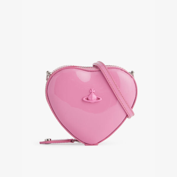 

Мини-Сумка через плечо из кожи Heart Vivienne Westwood, розовый