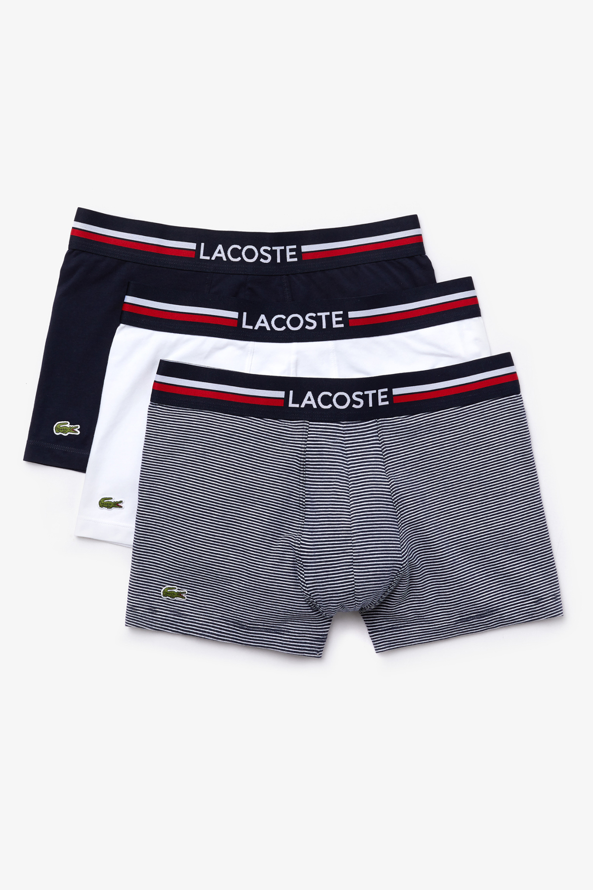 

Боксеры - Темно-синие - Графика Lacoste, темно-синий