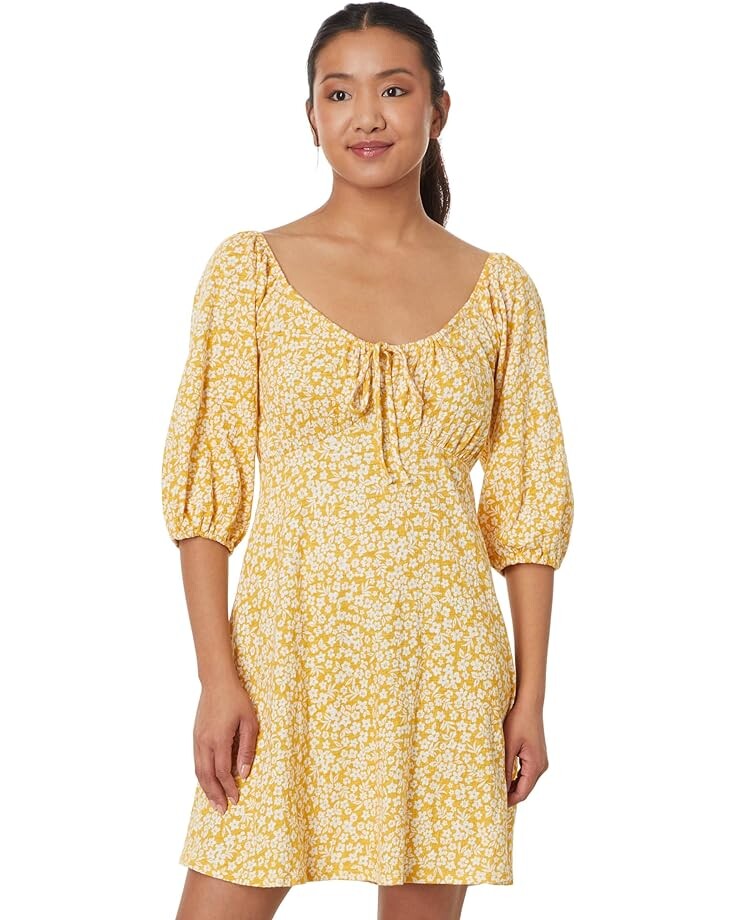 

Платье Billabong Daisy Wave Mini, песочный, Бежевый