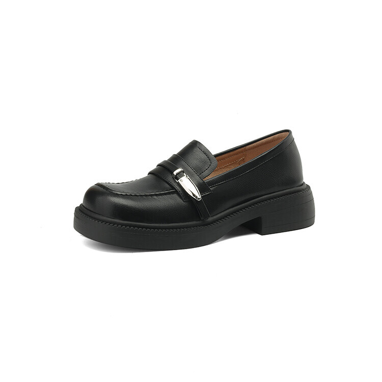

Лоферы женские Amazing Cure, цвет Black Fleece-lined