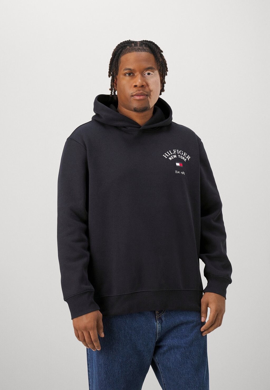 

Толстовка Arched Varsity Hoody Tommy Hilfiger, цвет desert sky