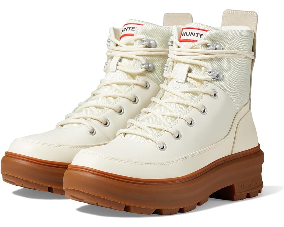 

Ботинки Hunter Rebel Explorer Boot, цвет Shaded White/Gum