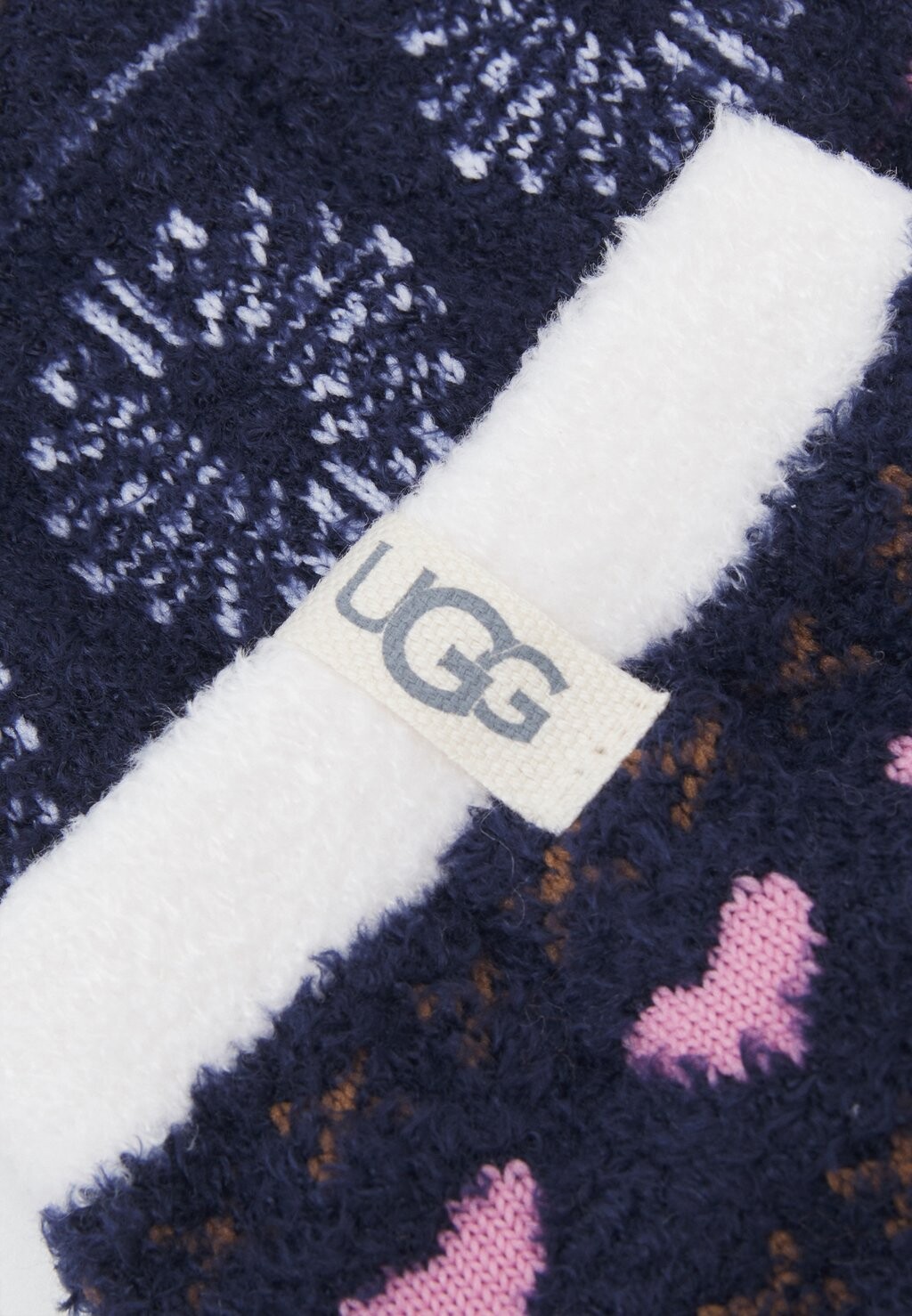 

Носки LESLIE GRAPHIC CREW SOCK UGG, серый