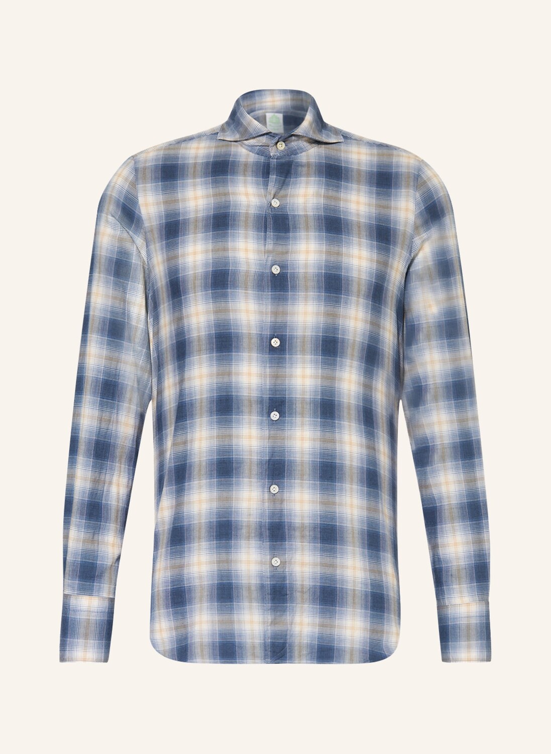 

Рубашка FINAMORE 1925 TOKYO Slim Fit, синий