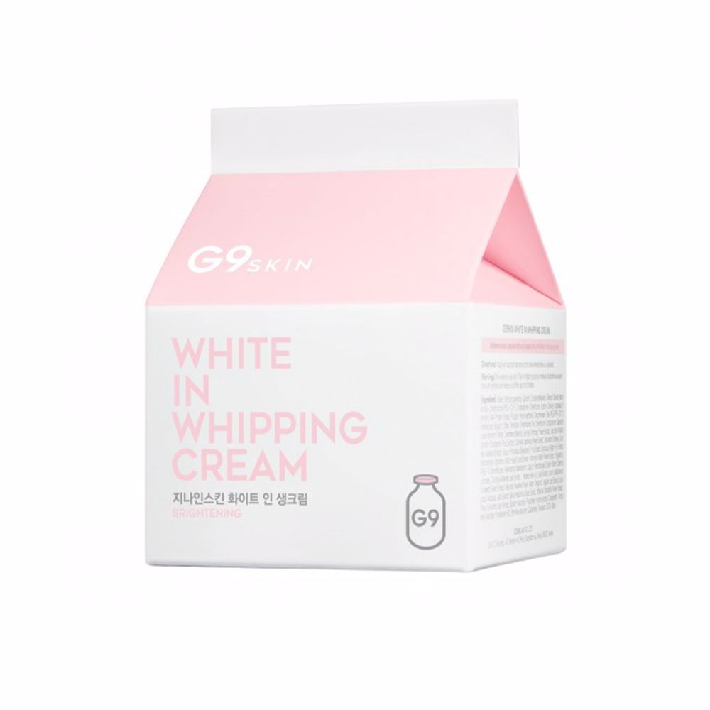 Крем против пятен на коже White in milk whipping cream brightening G9 skin, 50 г цена и фото