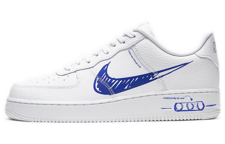 

Кроссовки унисекс для скейтбординга Nike Air Force 1 Sketch Low