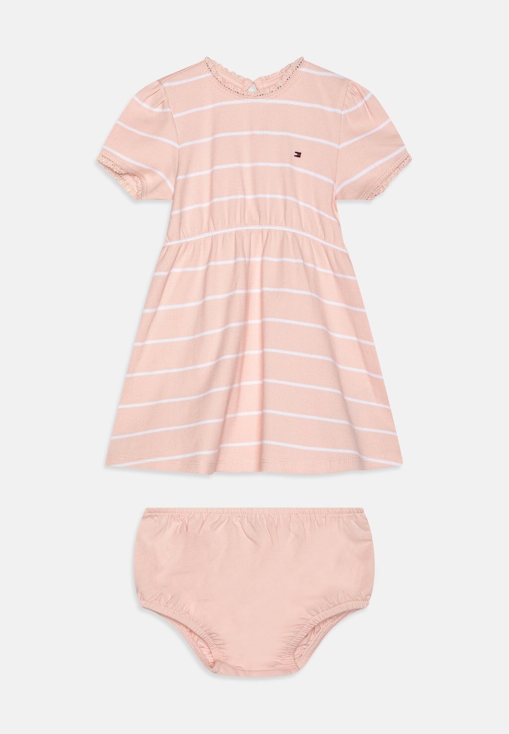 

Платье из джерси BABY DRESS Tommy Hilfiger, цвет whimsy pink/white