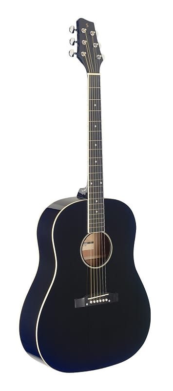 Акустическая гитара Stagg Dreadnought Acoustic Guitar - Black - SA35 DS-BK акустическая гитара stagg sa35 ds bk