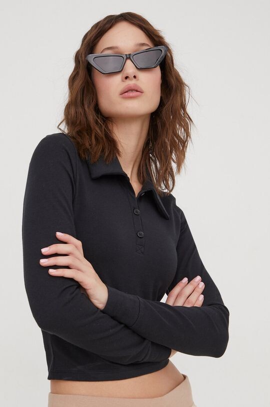 

Длинный рукав Hollister Co., черный