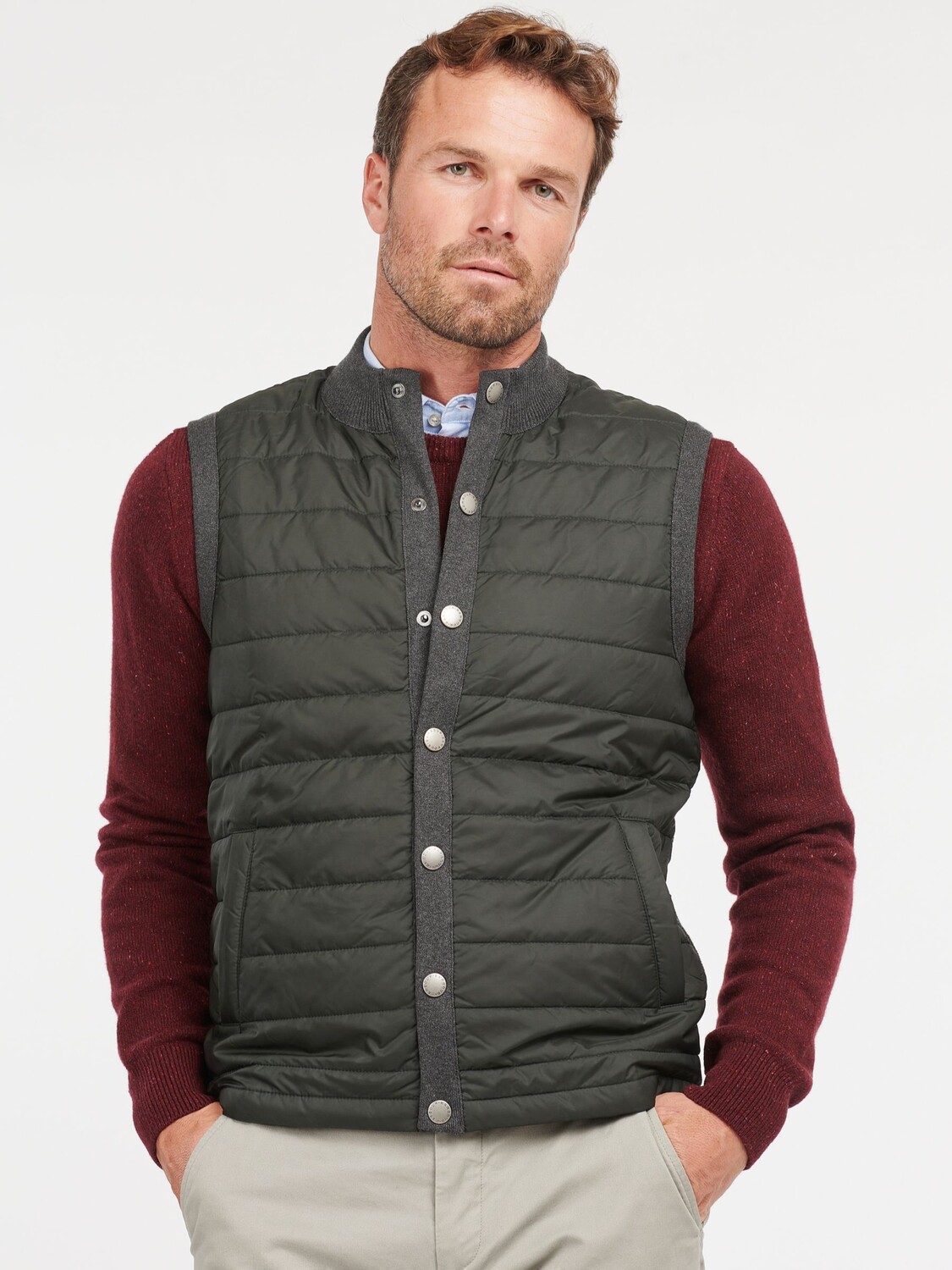 

Жилет: самое интересное Barbour, древесный уголь
