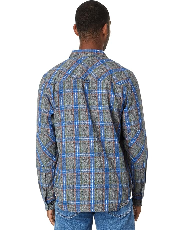 

Рубашка Toad&Co Ranchero Long Sleeve Shirt, цвет Cyan Windowpane