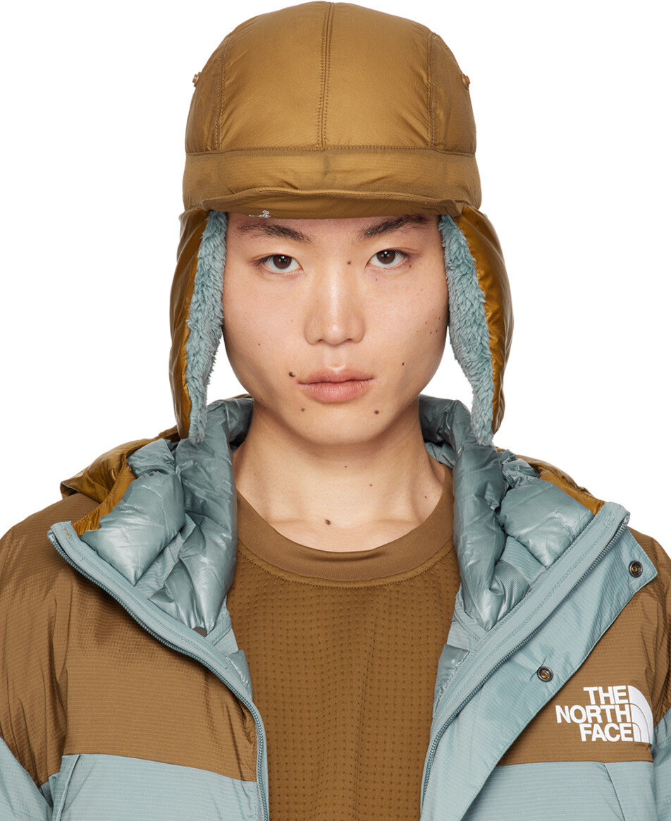 

Коричневый Пуховик The North Face Edition Soukuu Undercover