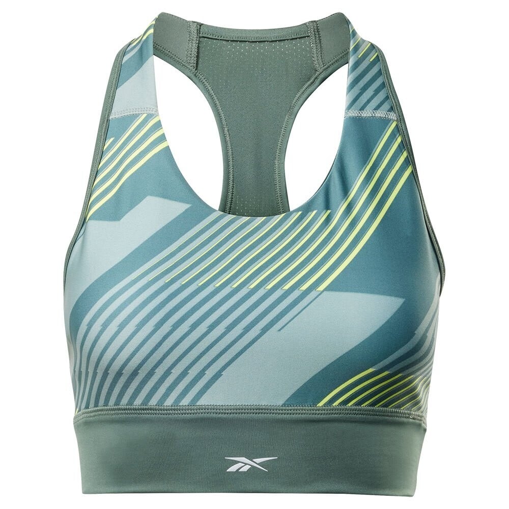 

Спортивный топ Reebok Printed Sports, зеленый