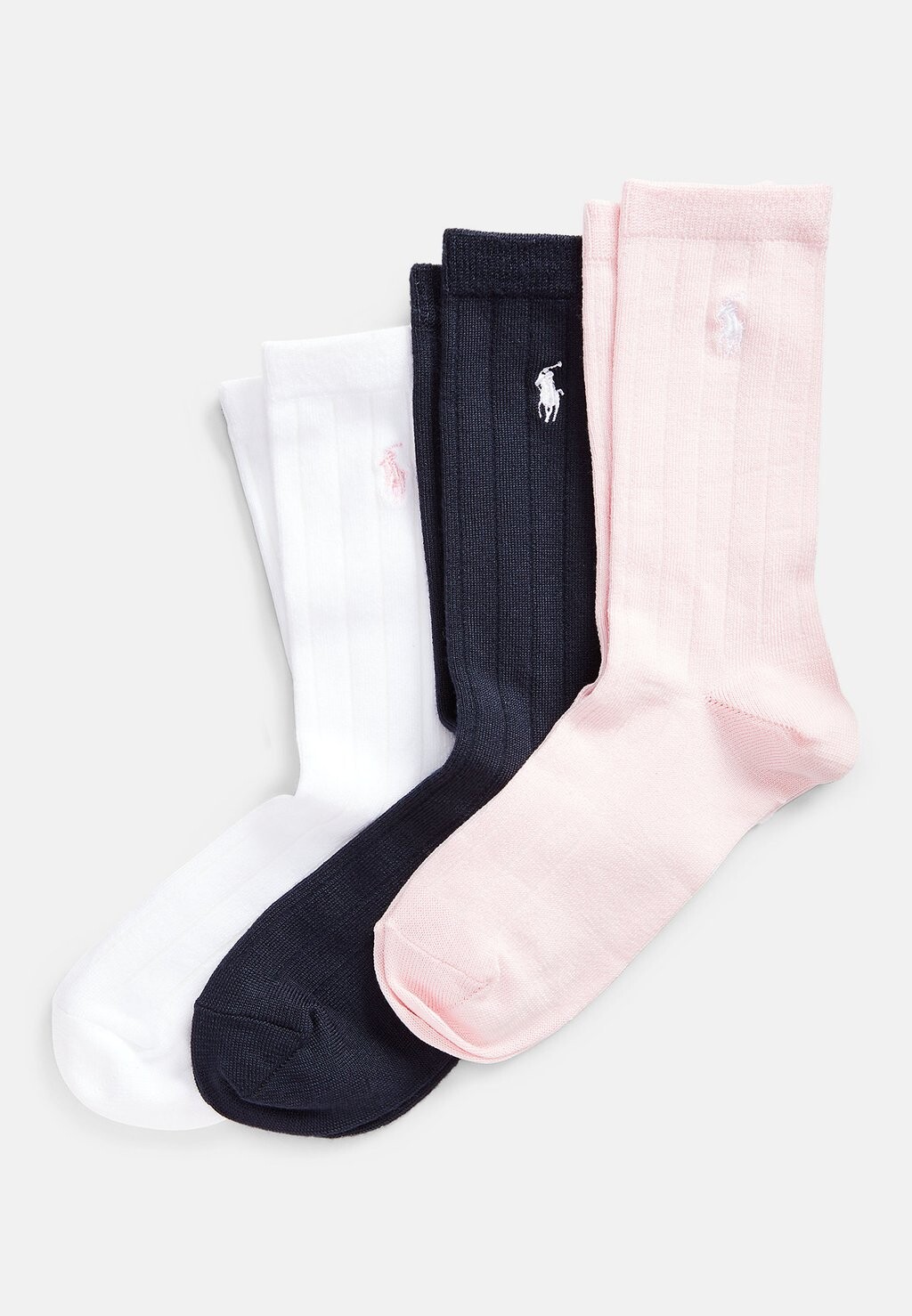 

Носки STRETCH CREW SOCK 3-PACK Polo Ralph Lauren, мультиколор