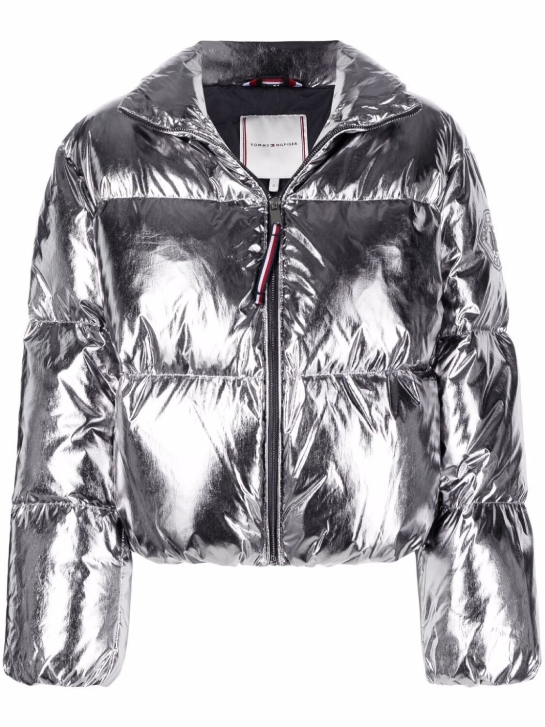 

Tommy Hilfiger куртка-пуховик, серебристый