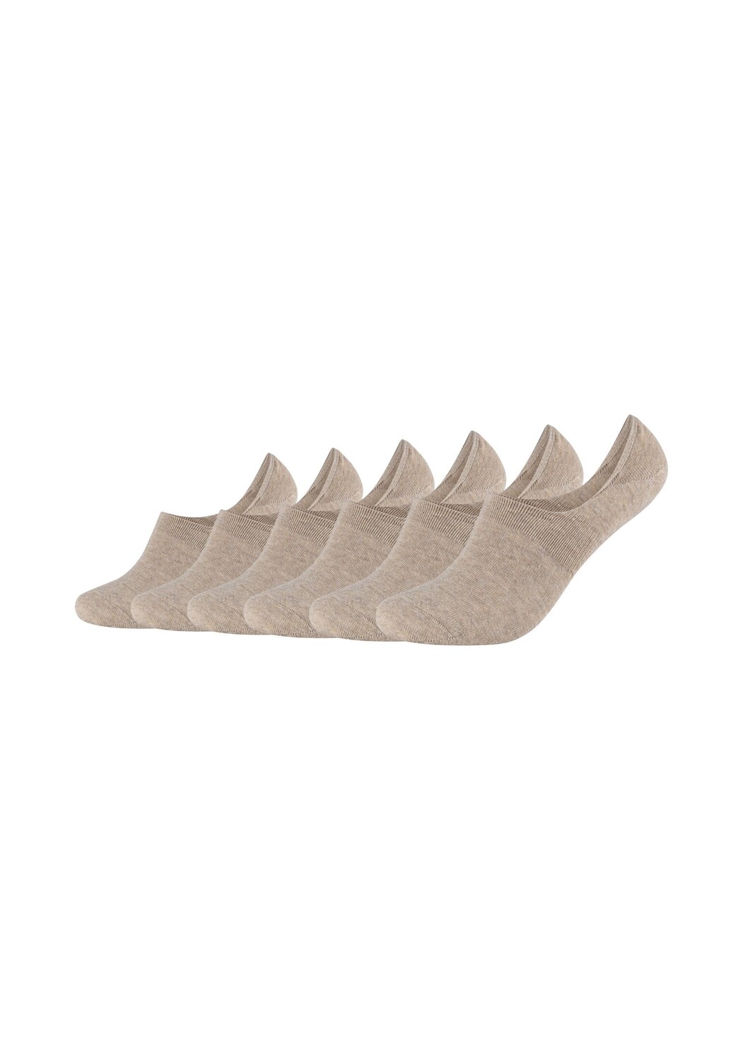 

Носки camano Füßlinge 6 шт comfort, песочный
