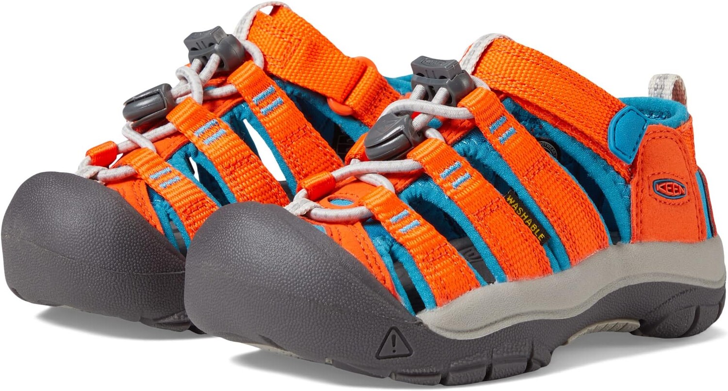 

Сандалии Newport H2 KEEN, цвет Safety Orange/Fjord Blue