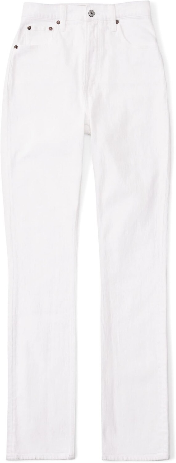 

Джинсы Ultra High Rise 90s Slim Straight Jean Abercrombie & Fitch, белый