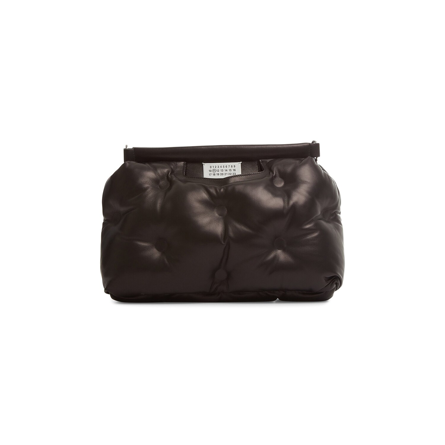 

Классическая сумка среднего размера Maison Margiela Glam Slam, черная
